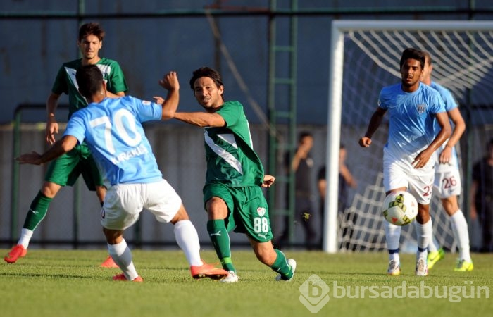 Bursaspor'dan 4 gollü prova