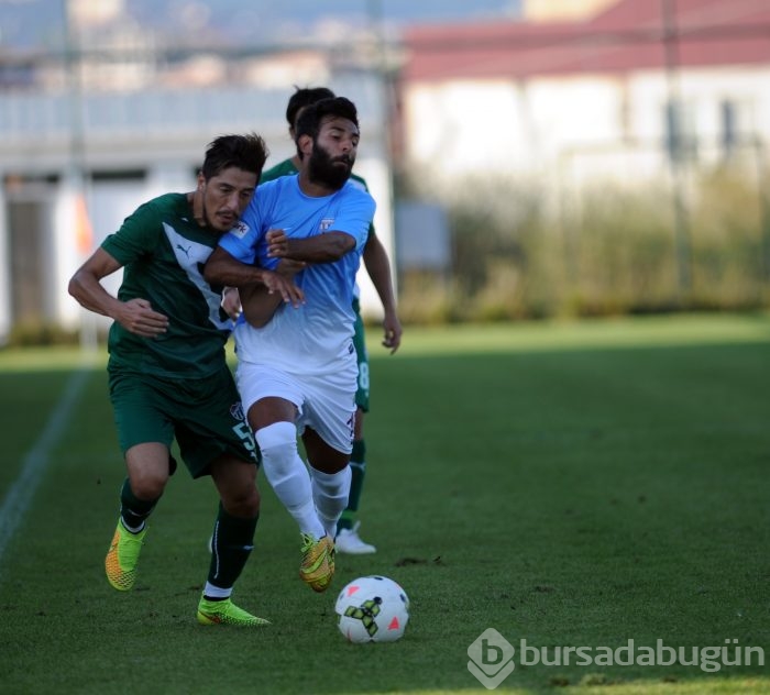 Bursaspor'dan 4 gollü prova