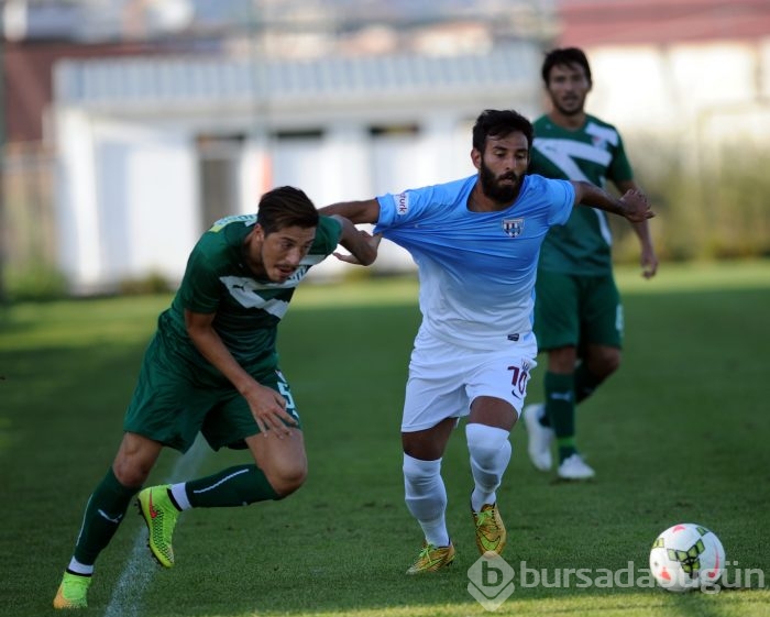 Bursaspor'dan 4 gollü prova