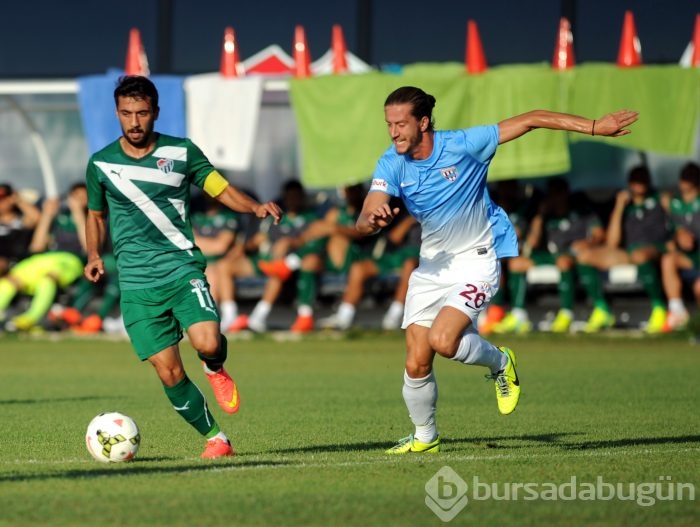 Bursaspor'dan 4 gollü prova