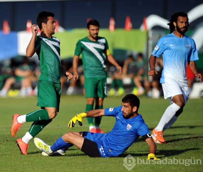 Bursaspor'dan 4 gollü prova