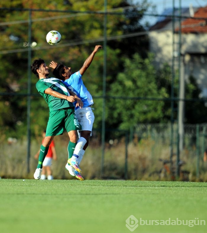 Bursaspor'dan 4 gollü prova