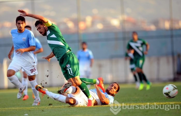 Bursaspor'dan 4 gollü prova