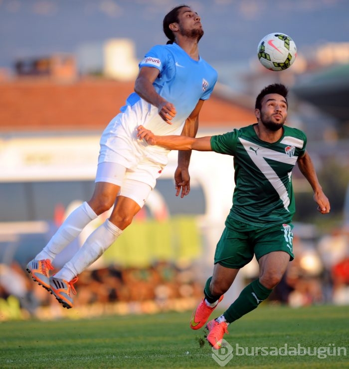 Bursaspor'dan 4 gollü prova