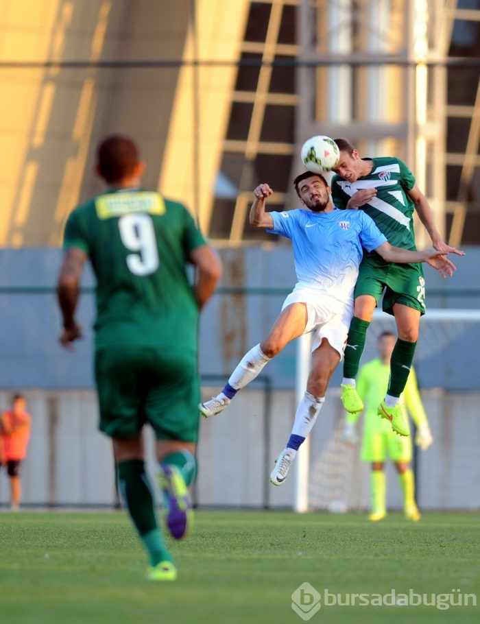 Bursaspor'dan 4 gollü prova
