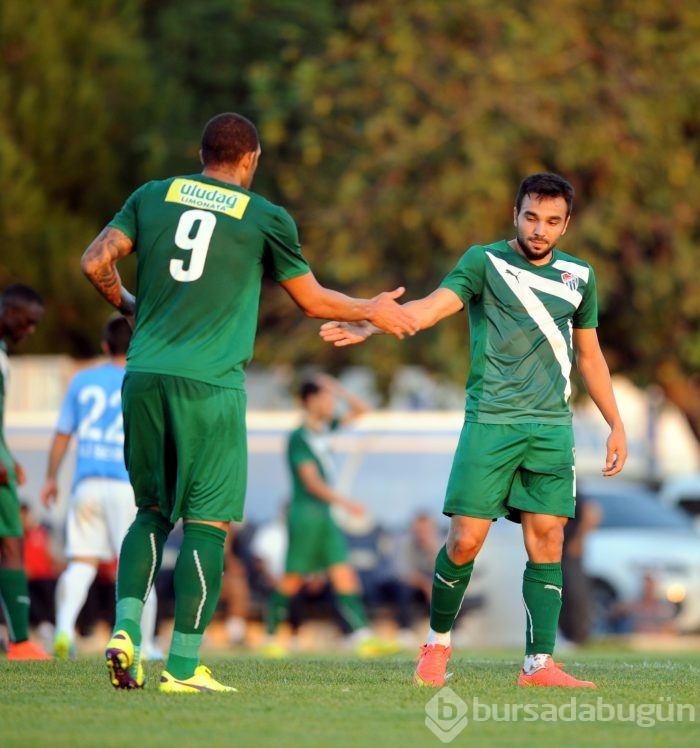 Bursaspor'dan 4 gollü prova