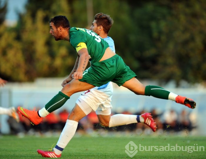 Bursaspor'dan 4 gollü prova
