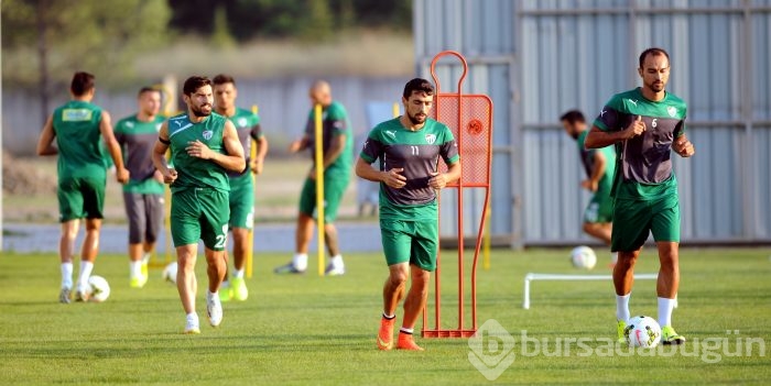Bursaspor, Galatasaray maçı hazırlıklarına başladı
