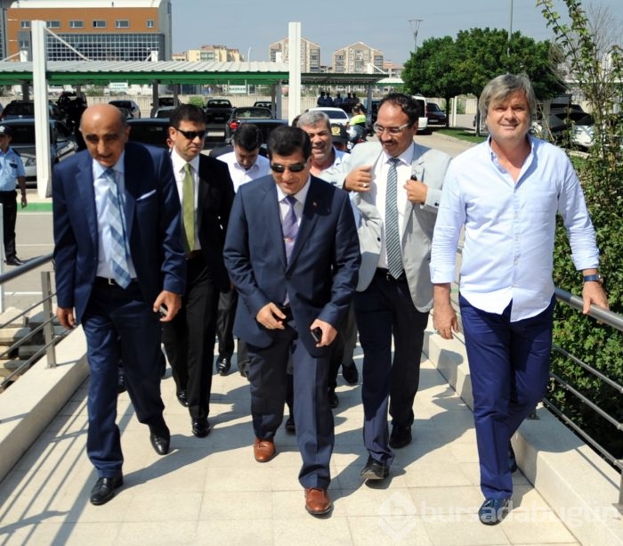Emniyet müdürü Durmuşlar'dan Bursaspor'a ziyaret
