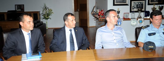 Emniyet müdürü Durmuşlar'dan Bursaspor'a ziyaret