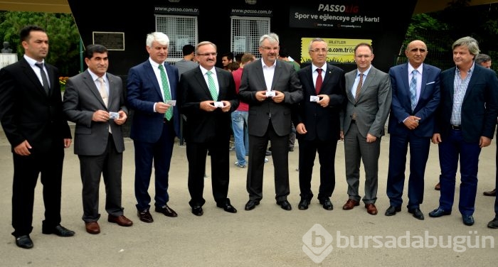 Bursaspor'a Passolig için üst düzey destek!