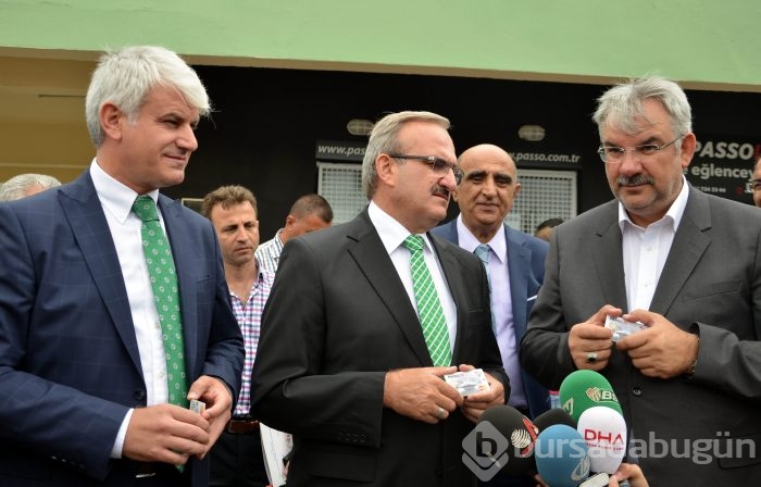 Bursaspor'a Passolig için üst düzey destek!
