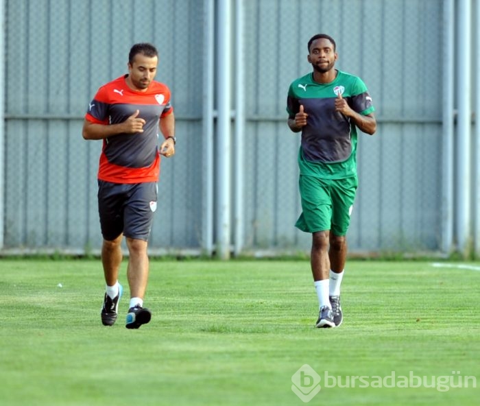 Bakambu ilk antrenmanına çıktı