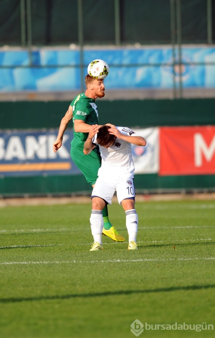 Bursaspor Kasımpaşa'yı geçemedi