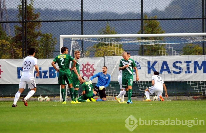 Bursaspor Kasımpaşa'yı geçemedi