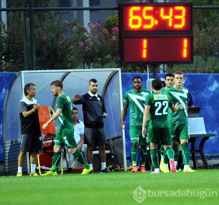 Bursaspor Kasımpaşa'yı geçemedi