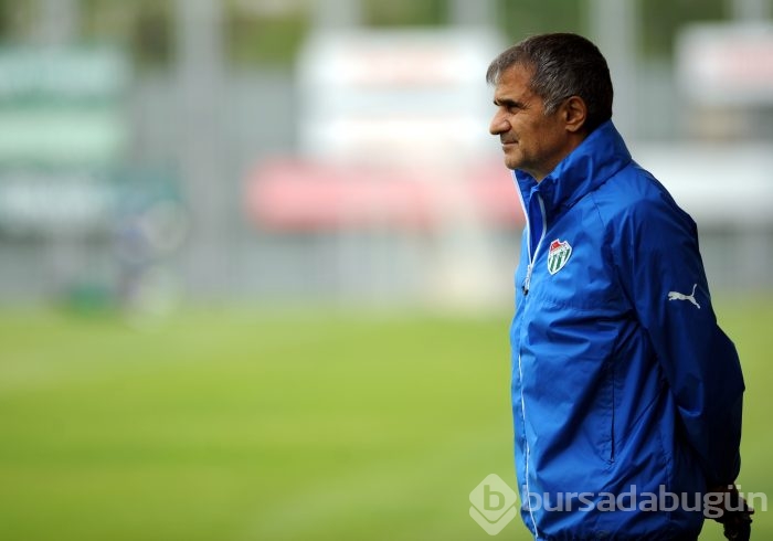 Bursaspor'da neşeli antrenman