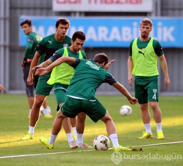 Bursaspor'a taraftar desteği!