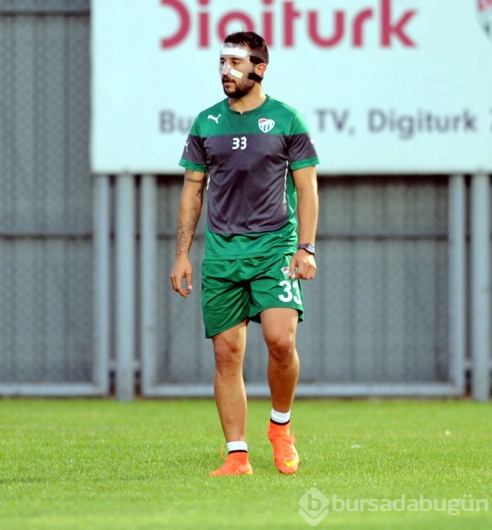 Bursaspor'a taraftar desteği!