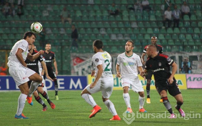 Bursaspor oynadı Beşiktaş kazandı:0-1