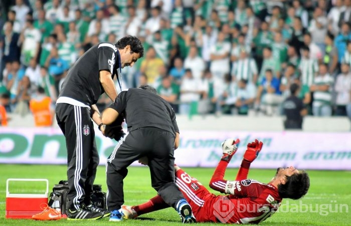 Bursa'da maç sonunda ortalık karıştı!