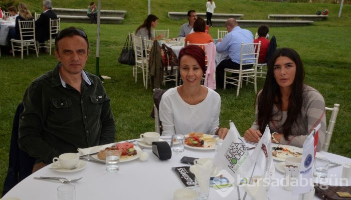 Balkansiad üyeleri geleneksel brunch' ta buluştu...