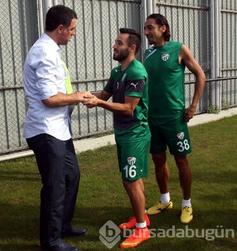Hakan Şükür'den Ozan Tufan'a özel ilgi!