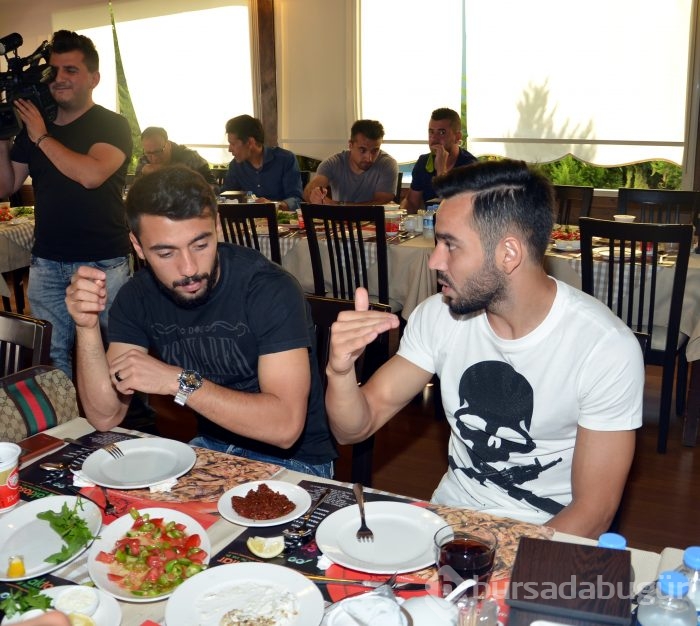 Bursaspor'a moral yemeği