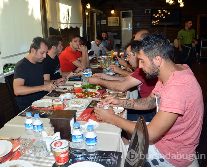 Bursaspor'a moral yemeği