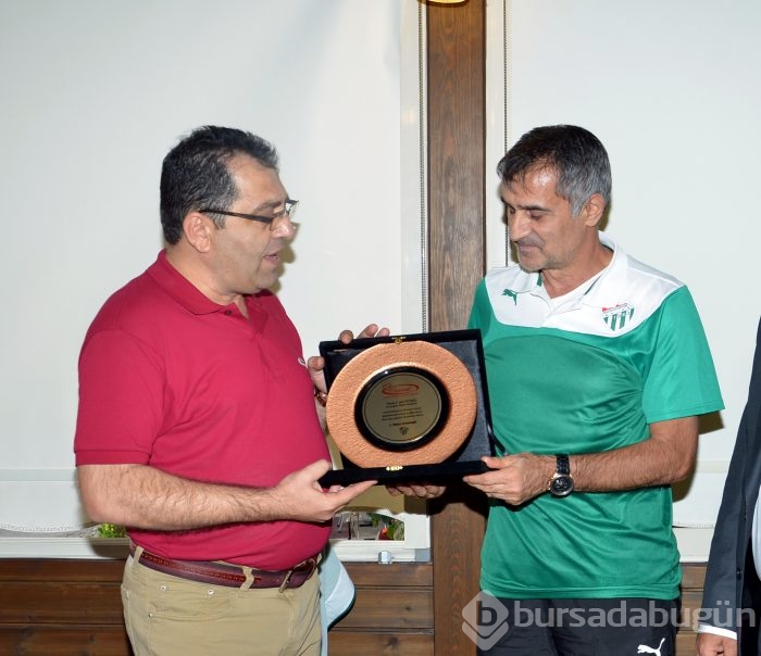 Bursaspor'a moral yemeği