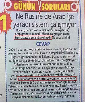 Haydar Dümen`e sorulmuş absürt sorular bakın neler...