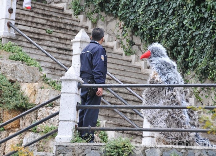 Bursa'da akıllara zarar eylem