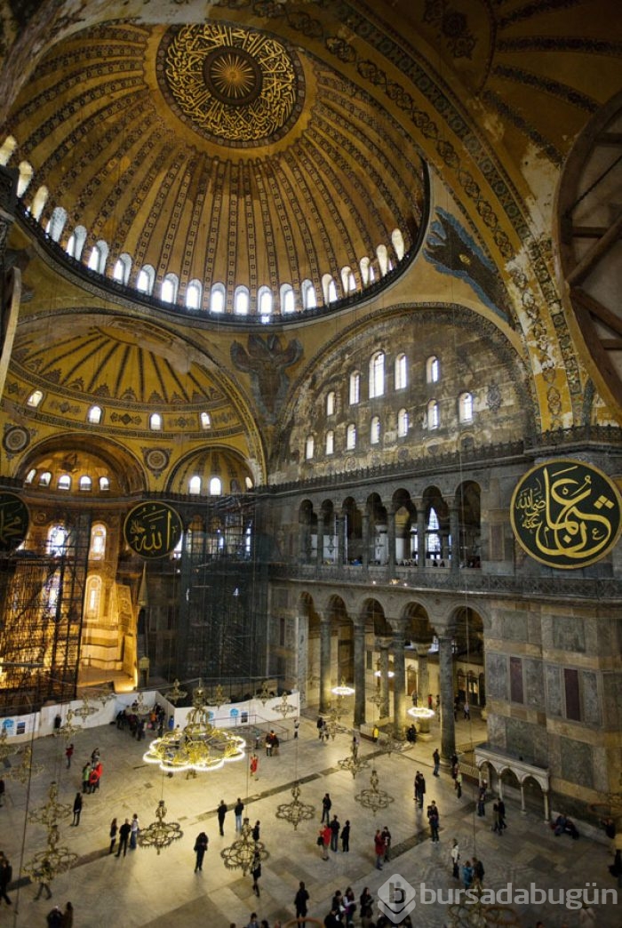 Ayasofya'nın sırları bakın nelermiş...