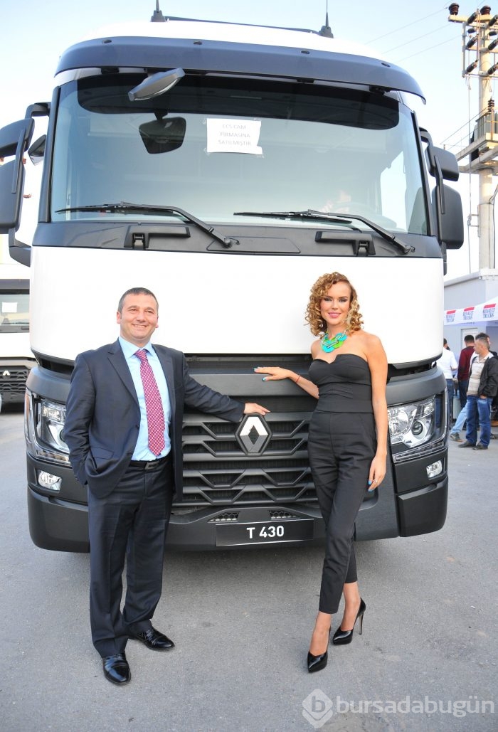 İpek Tanrıyar, Renault Trucks'ın tanıtımını yaptı...