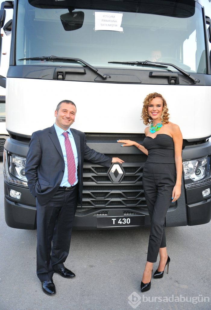 İpek Tanrıyar, Renault Trucks'ın tanıtımını yaptı...