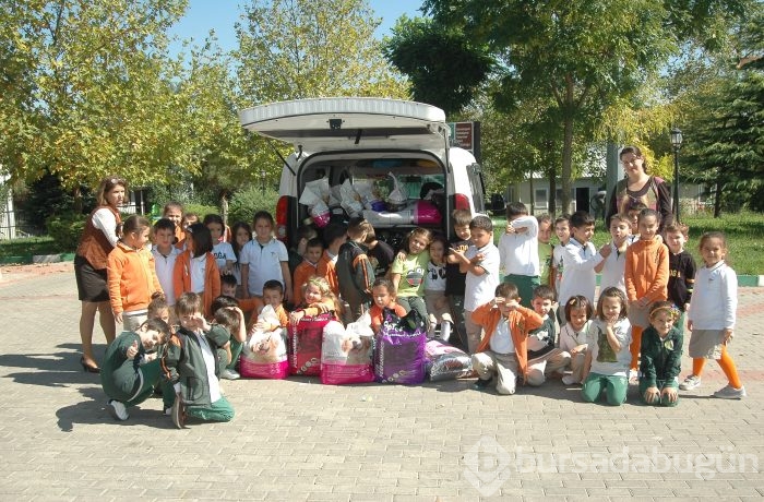 Doğa Koleji öğrencilerinden anlamlı yardım