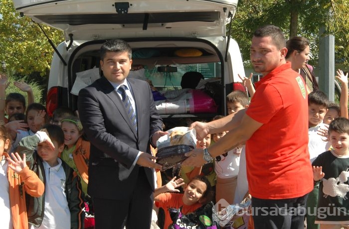 Doğa Koleji öğrencilerinden anlamlı yardım