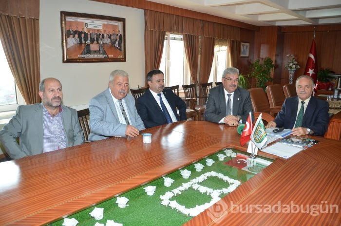 Bursaspor'dan BESOB'e Ziyaret