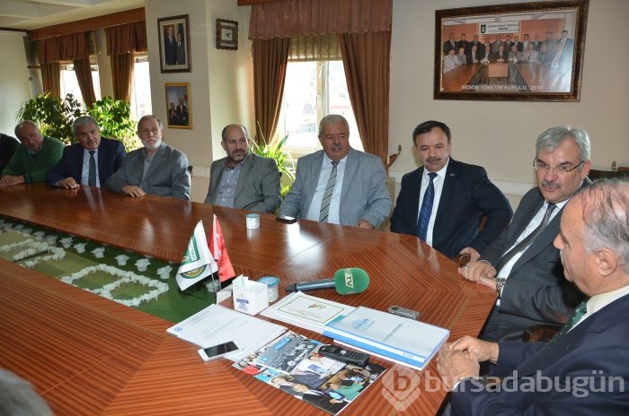 Bursaspor'dan BESOB'e Ziyaret
