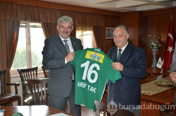 Bursaspor'dan BESOB'e Ziyaret