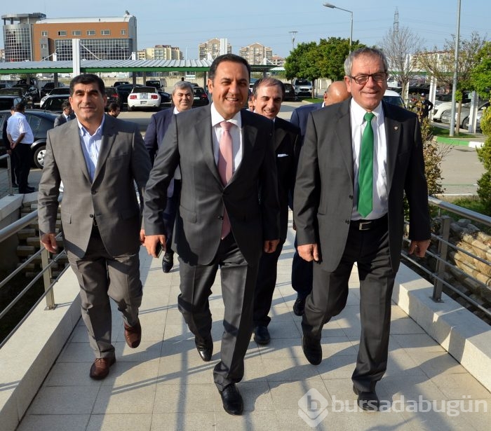 Bursaspor'da coşku dolu Bayramlaşma