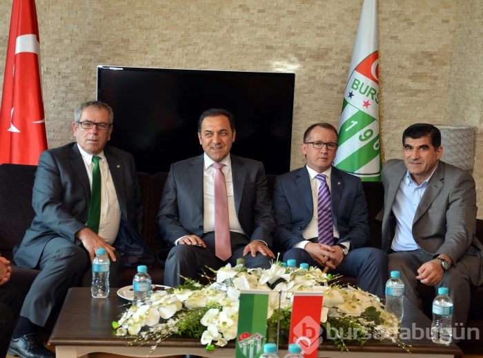 Bursaspor'da coşku dolu Bayramlaşma