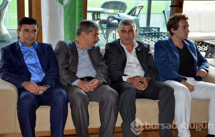 Bursaspor'da coşku dolu Bayramlaşma