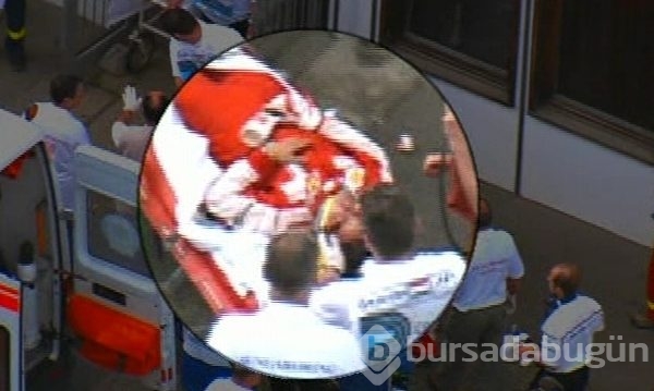Böyle spor kazası görülmedi