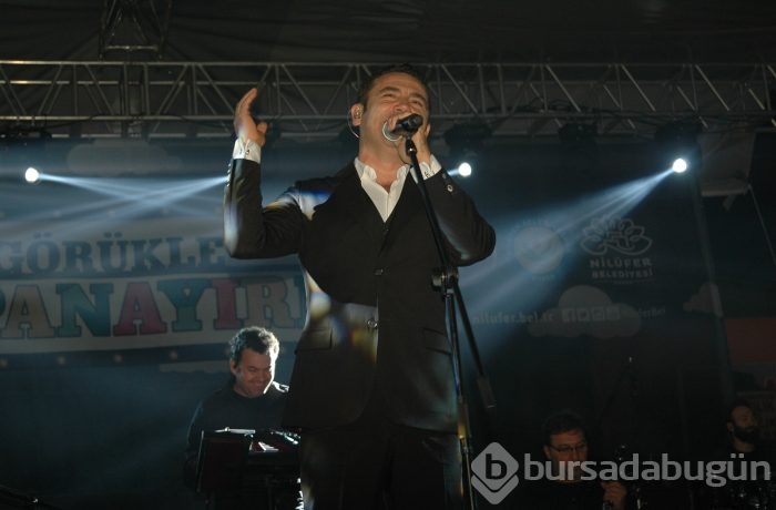 Görükle Balkan Panayırı'nda Ferhat Göçer coşkusu...