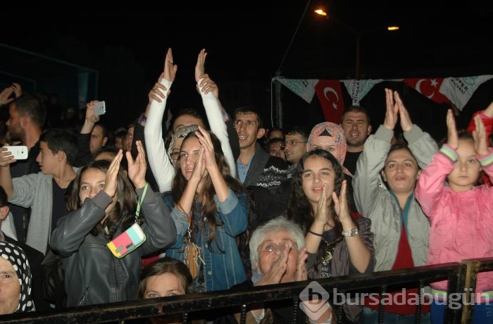 Görükle Balkan Panayırı'nda Ferhat Göçer coşkusu...