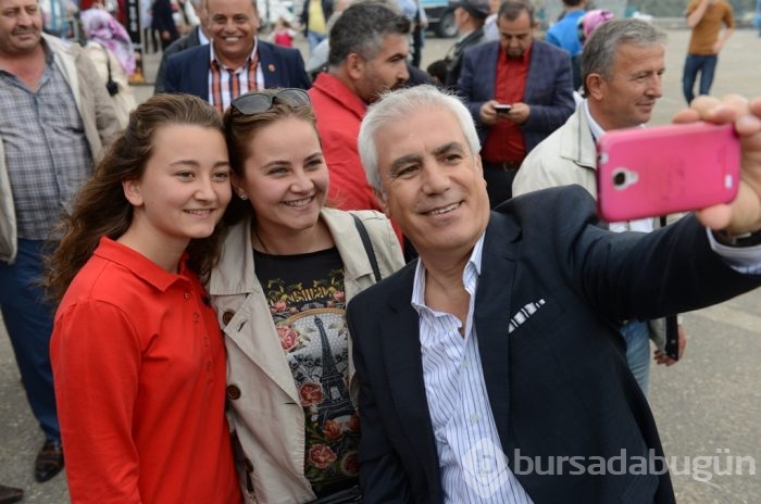 Nilüfer'de Balkan rüzgarı esti...
