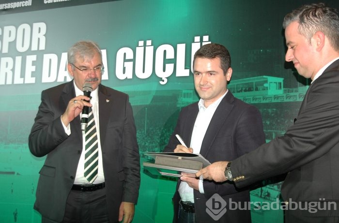 Bursaspor'dan sponsor firmalara teşekkür gecesi