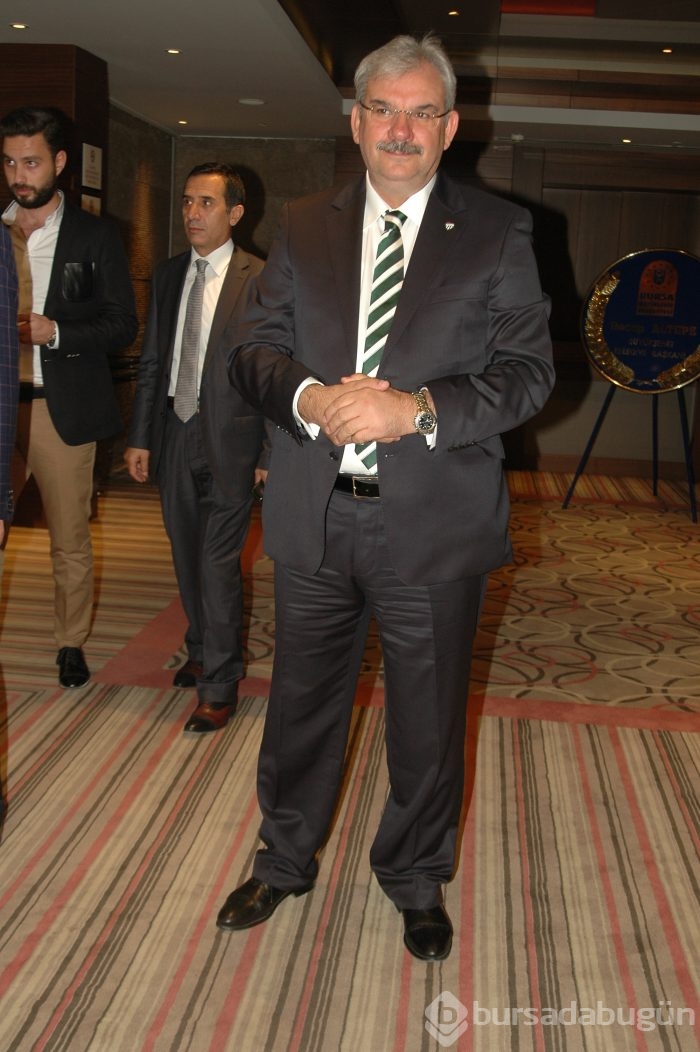 Bursaspor'dan sponsor firmalara teşekkür gecesi