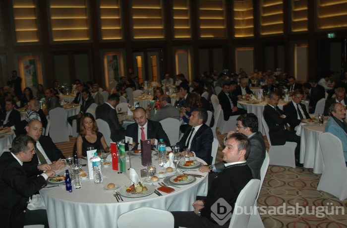 Bursaspor'dan sponsor firmalara teşekkür gecesi